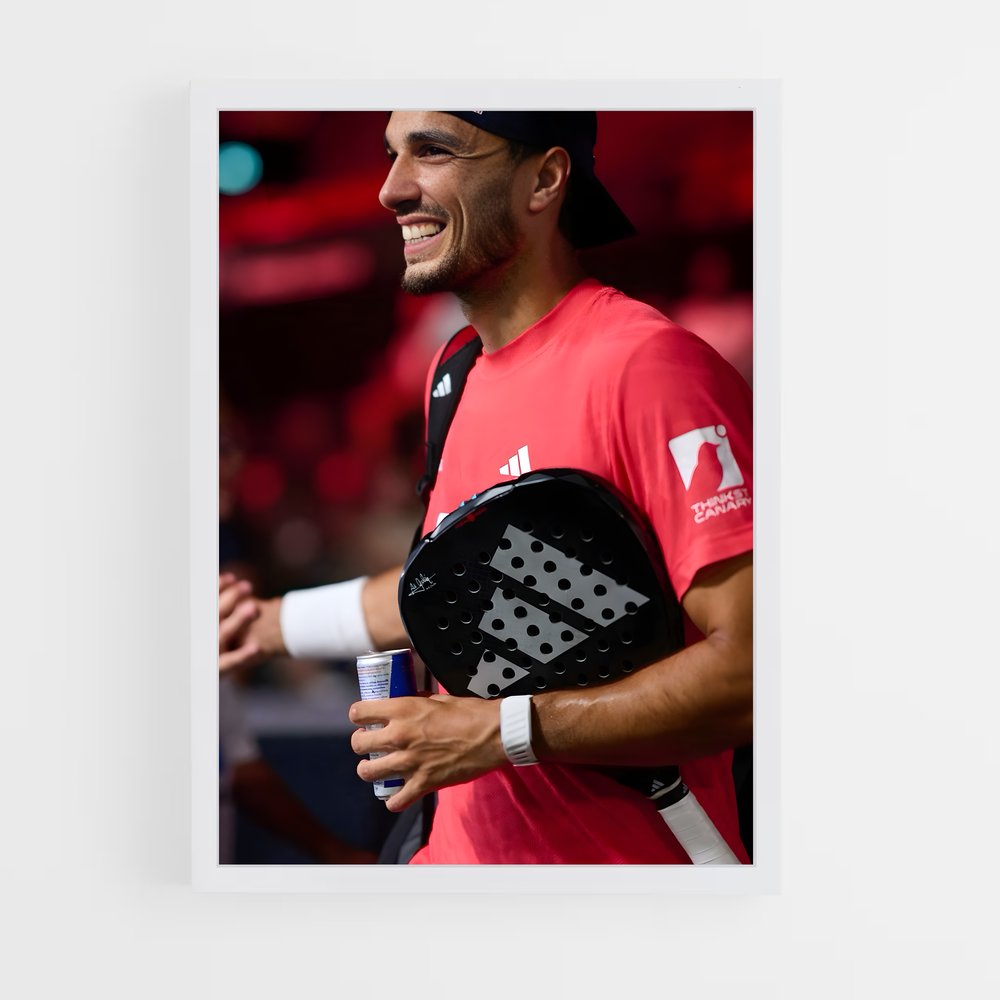 Poster Match de l'Avenir – affiche Padel (vue 3)